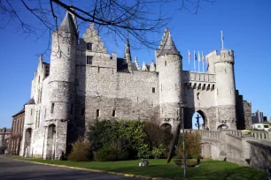 The Steen castle in Antwerp