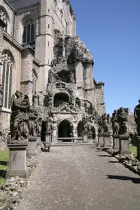 Calvary garden, St. Paul's Church, Antwerp