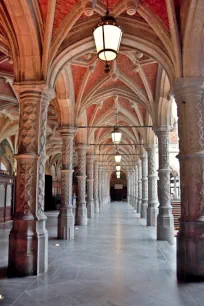 Arcade at the Handelsbeurs in Antwerp