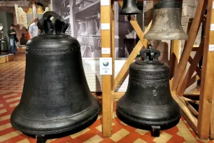 Church bells in the cellar of the Butcher's Hall, Antwerp