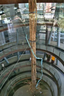 Helical ramp in the CosmoCaixa Science Museum