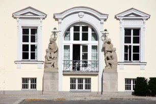 Detail of the Bellevue Palace in Berlin