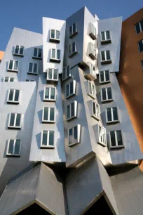 Detail of the Stata Center, Boston