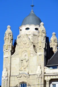 Tower Gresham Palace in Budapest