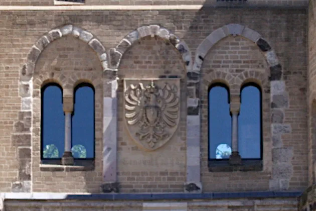 City Coat of Arms on the Hahnentorburg in Cologne