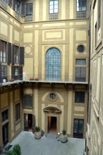 Courtyard of the Mules, Medici Riccardi Palace in Florence