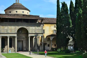 The Pazzi Chapel in Santa Croce, Florence