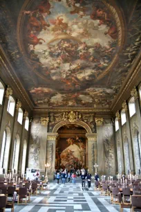 Painted Hall, Old Royal Naval College, Greenwich, London