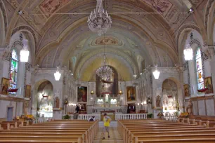 Interior of the Chapelle Notre-Dame-de-Bon-Secours