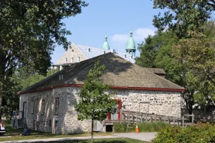 Fur Trade Warehouse near the Canal de Lachine in Montreal