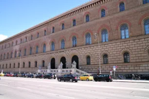 Bayerische Staatsbibliothek, Ludwigstraße, Munich