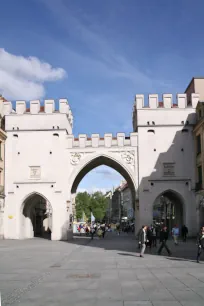 Karlstor seen from Karlsplatz, Munich