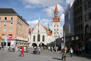 Old Town Hall seen from Marienplatz, Munich