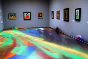 Modern art gallery in Lenbachhaus