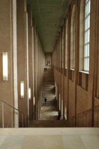 Corridor in the Alte Pinakothek in Munich, Germany