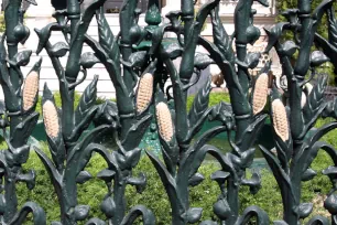 Cornstalk Fence, French Quarter