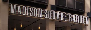 Madison Square Garden sign, New York