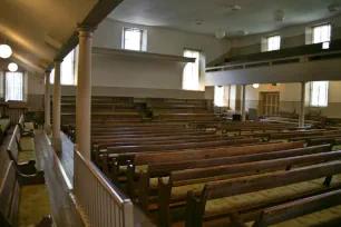 Meeting Room of the Arch Street Meeting House in Philadelphia