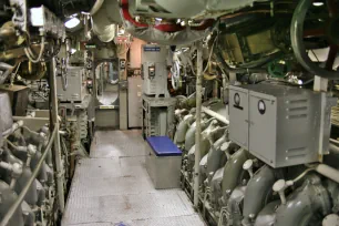 Forward engine room, Becuna, Seaport Museum, Philadelphia