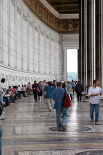 Gallery at the top of the Victor Emmanuel II Monument