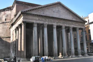 Portico of the Pantheon in Rome