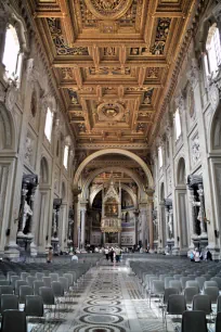 Interior of St. John Lateran, Rome