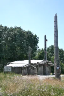 Haida Village, Museum of Anthropology, Vancouver