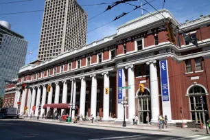 Waterfront Station façade, Vancouver