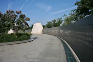 Inscription Wall of the Martin Luther King Memorial in Washington DC